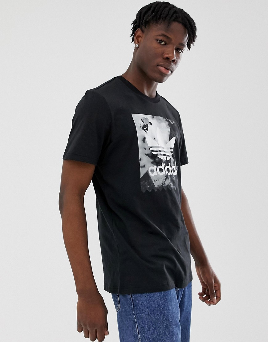 Adidas Skateboarding Box Logo T-Shirt Black