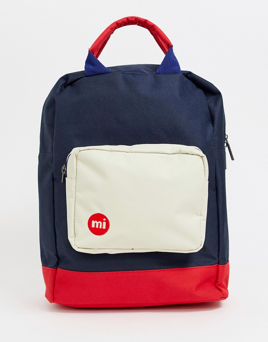 Mi-Pac Decon tote backpack in colour block