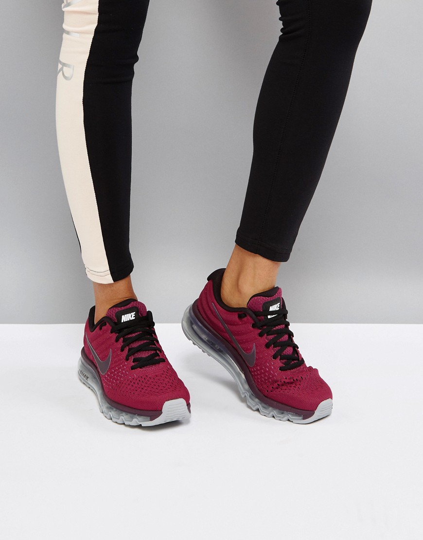 Nike Running Air Max 2017 Trainers In Purple - Purple