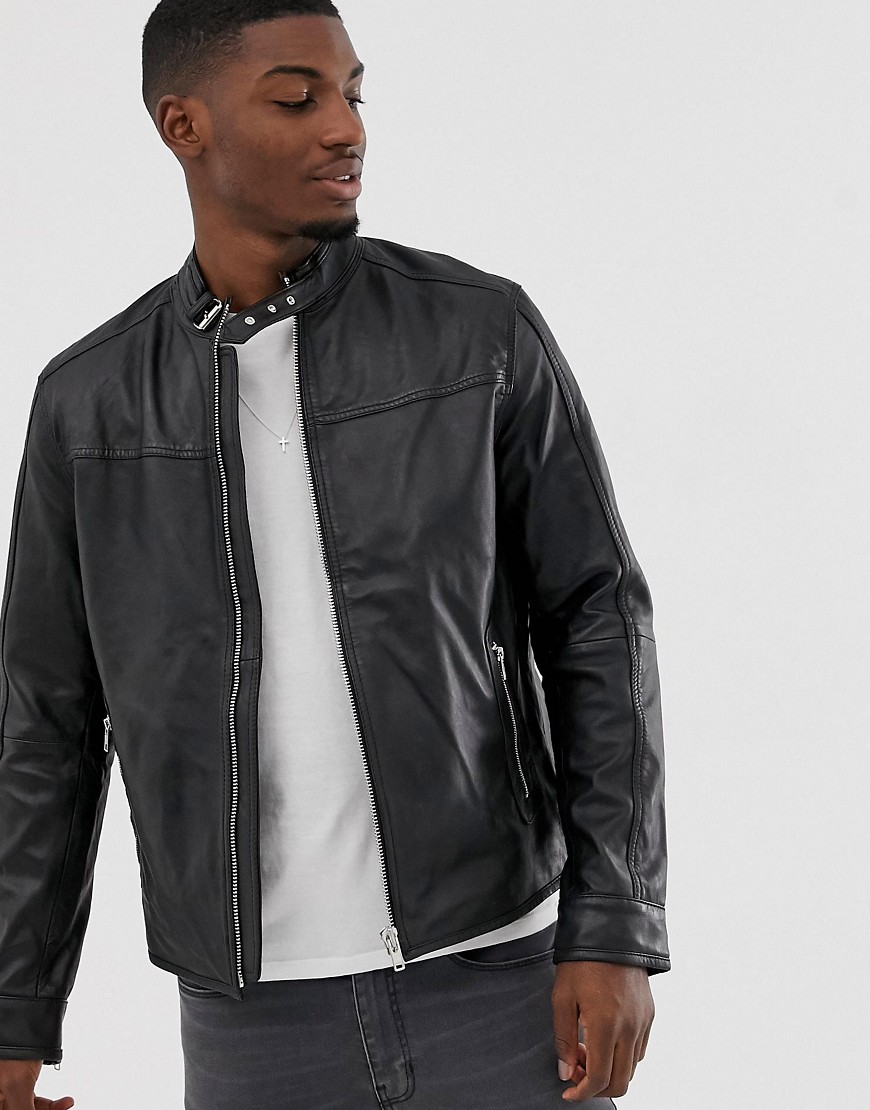 Barneys Originals leather jacket