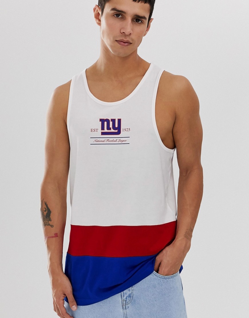 New Era NFL NY Giants cut and sew vest in white