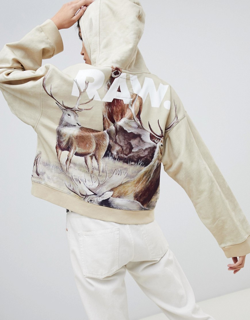 G-Star X Jaden Smith Force Of Nature organic cotton desert hoodie