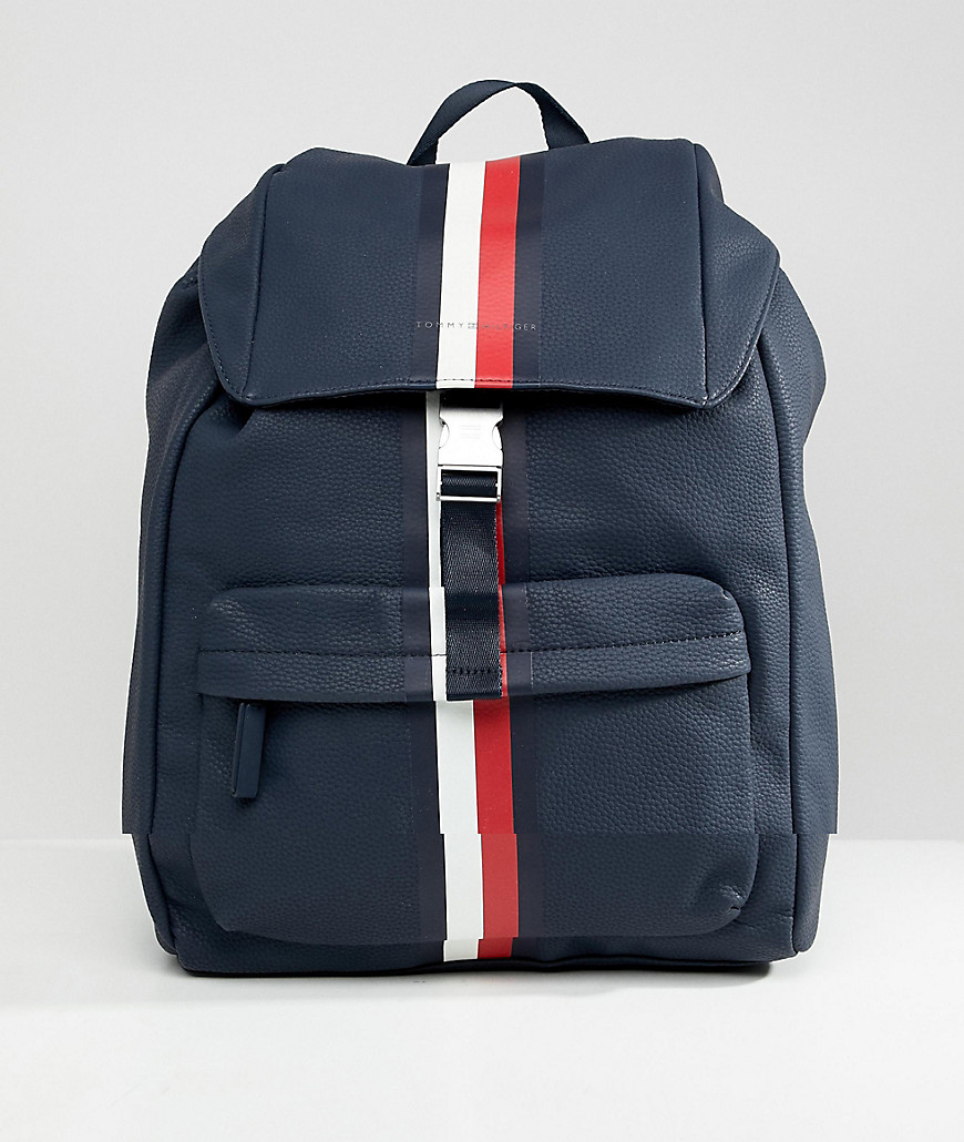 tommy hilfiger block stripe backpack