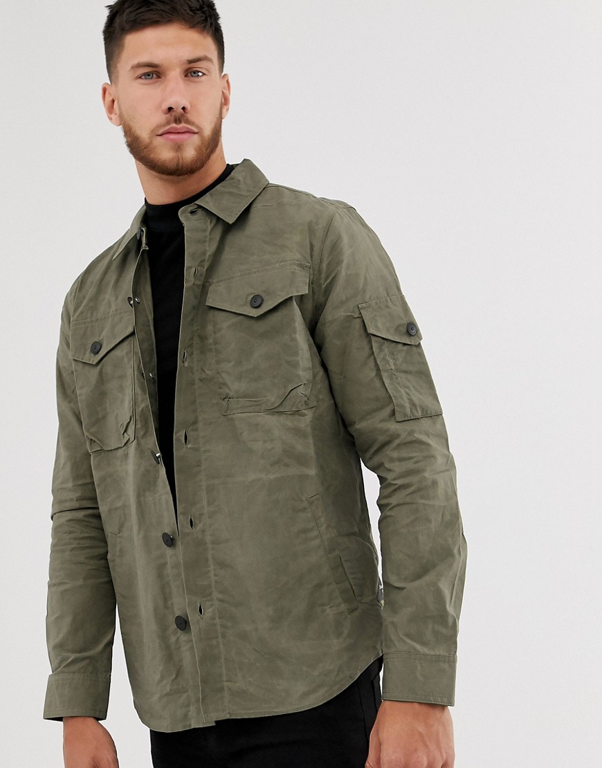 Barbour Beacon Dalby overshirt in green