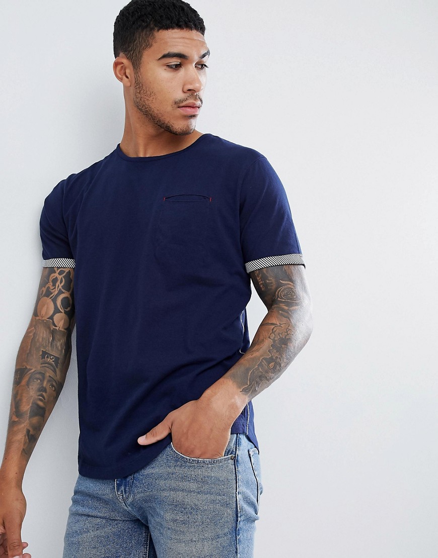 Ringspun Breton Stripe T-Shirt With Pocket
