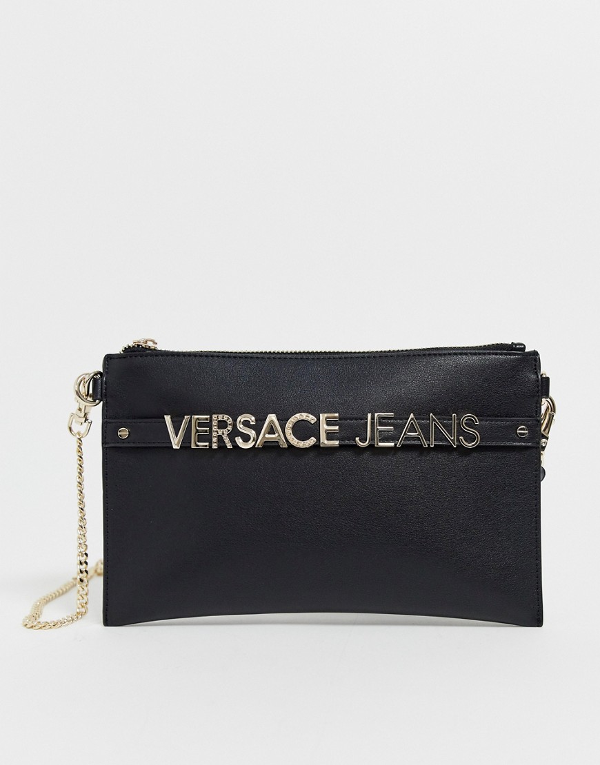 Versace Jeans logo detail pouch