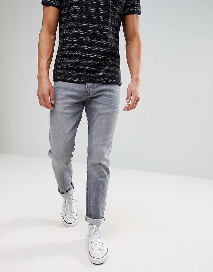 Esprit Straight Jeans In Grey - Wash 921