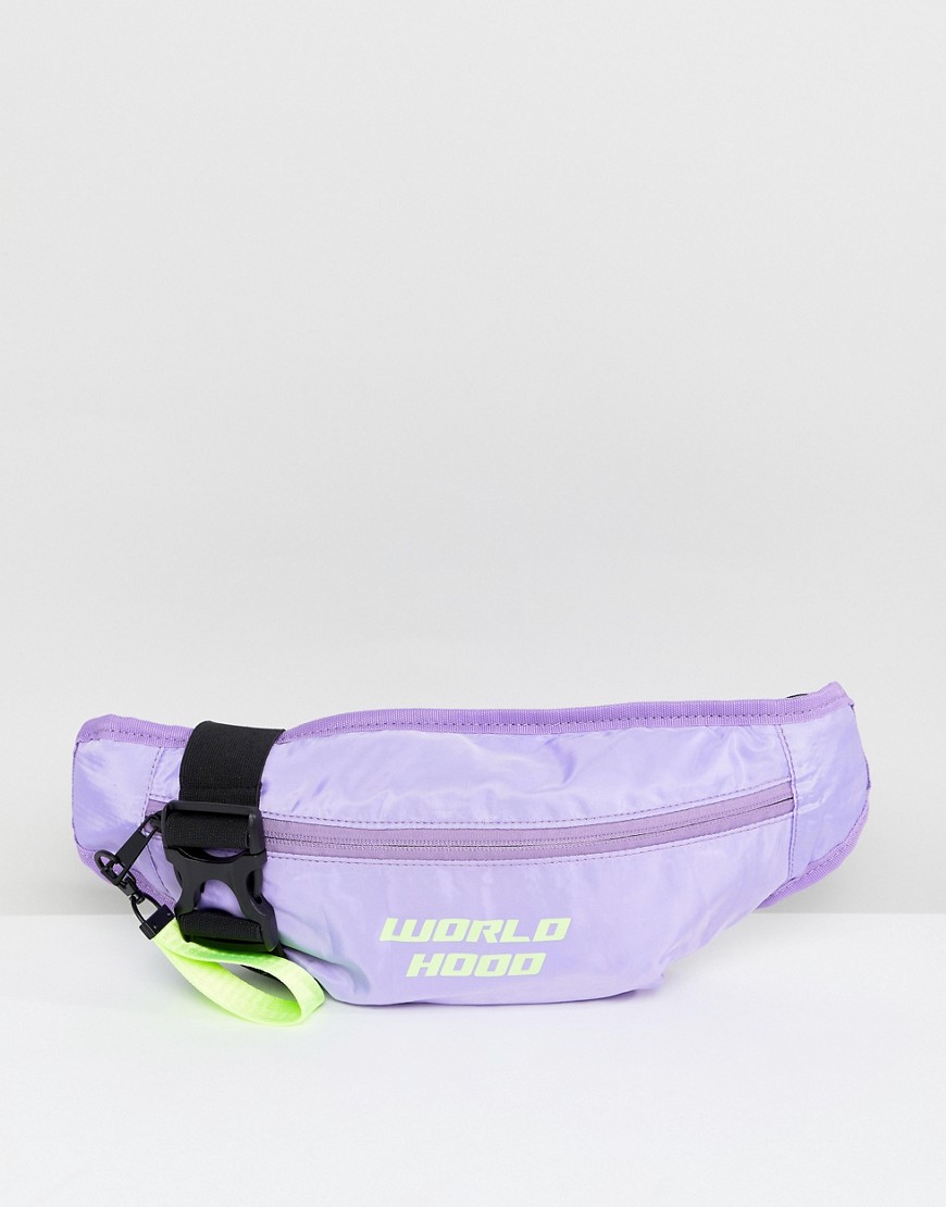 Haus by Hoxton Haus hood bum bag in lilac