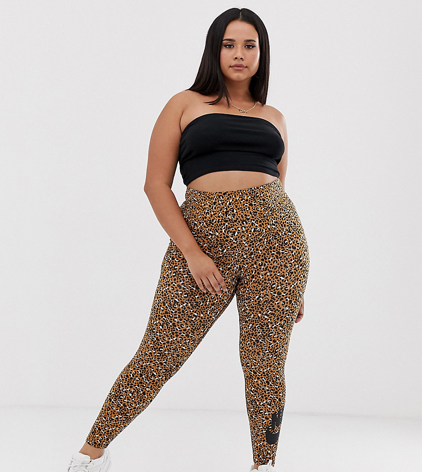 Nike Plus leopard print leggings