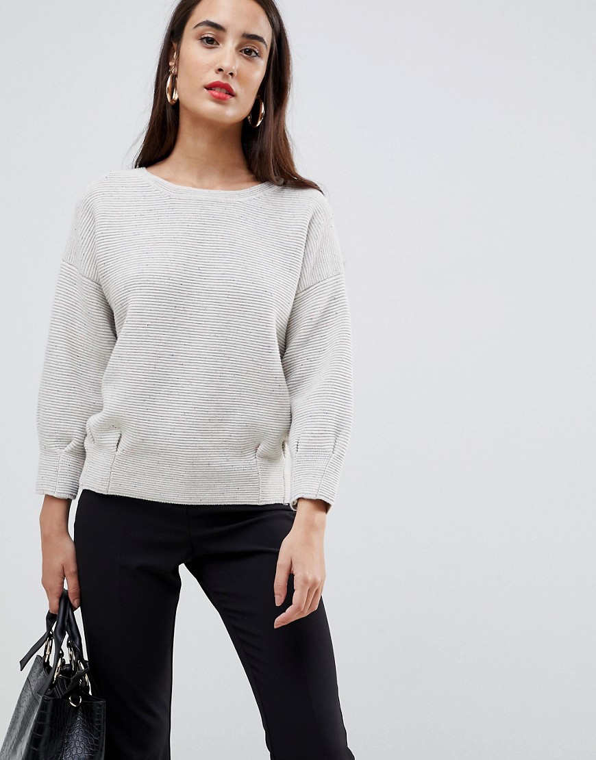 French Connection Mozart Pleated Jumper
