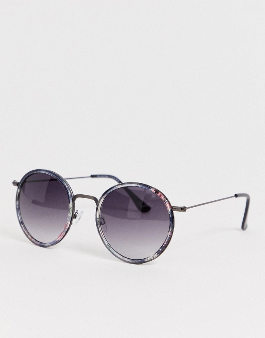 Selected Femme tortoiseshell round sunglasses