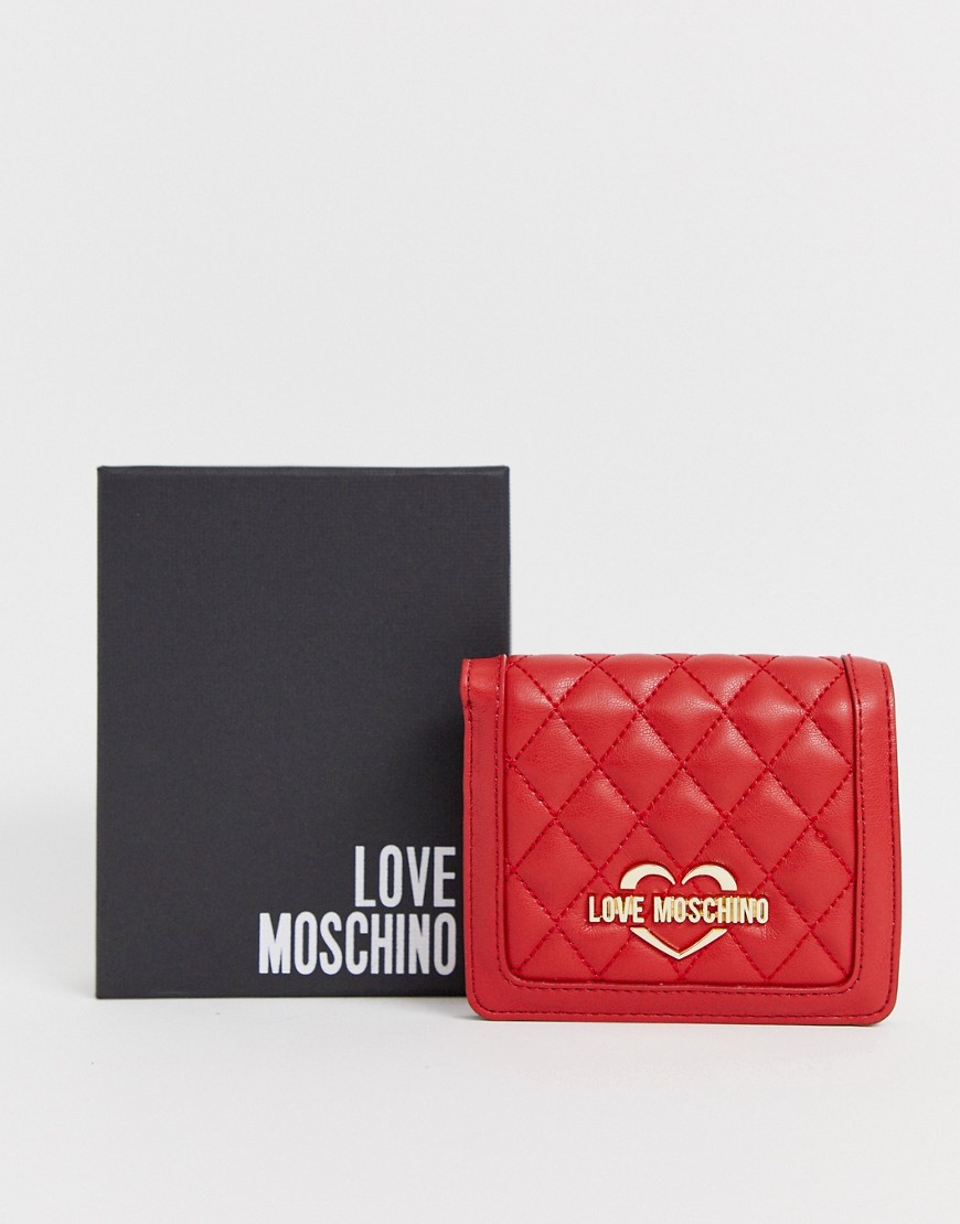 Love Moschino quilted faux leather purse