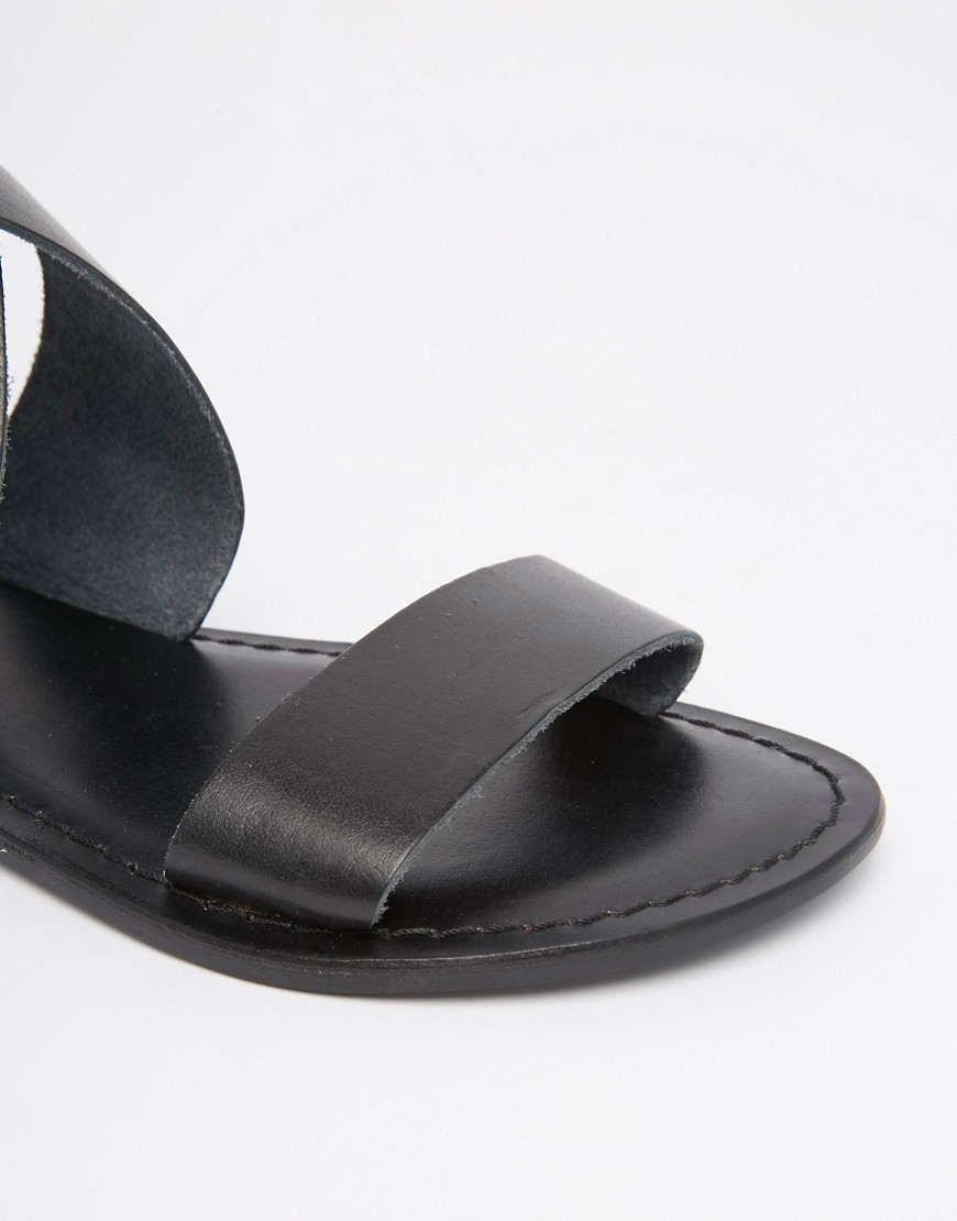 Vero Moda | Vero Moda Premium Leather Sandals at ASOS