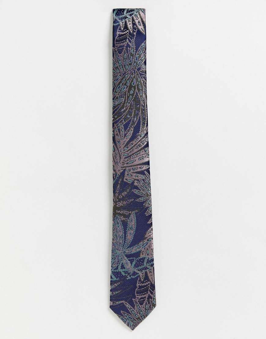 Ben Sherman floral printed tie