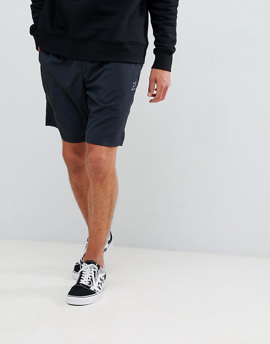 YOURTURN Active Shorts In Black