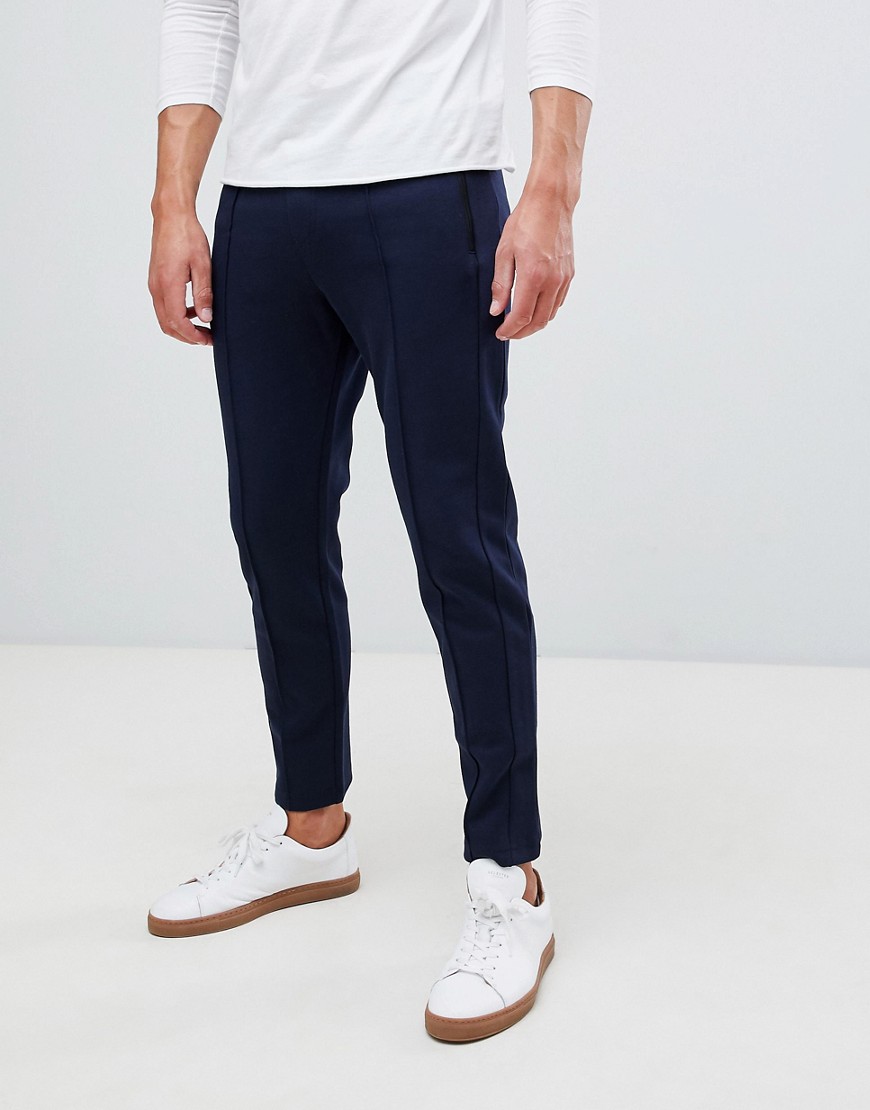 United Colors Of Benetton smart joggers in navy