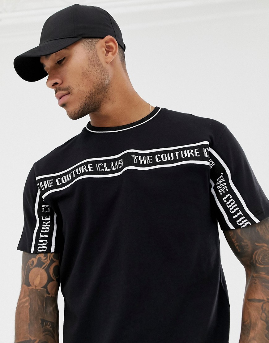 The Couture Club t-shirt with taping logo