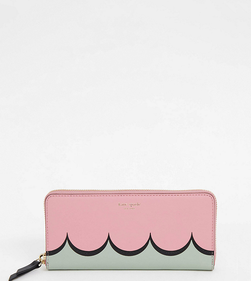 Kate Spade Slim Pink Continental Wallet