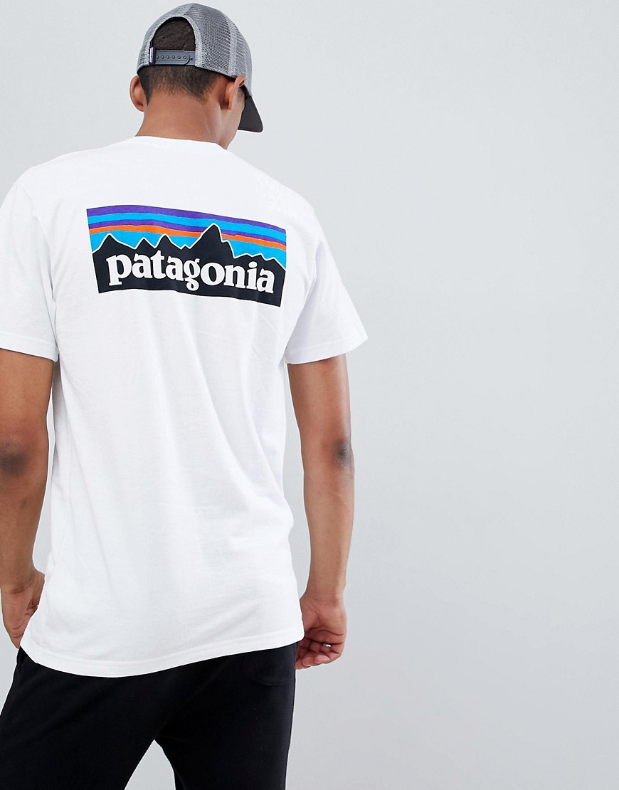 Patagonia P-6 Logo Responsibili-Tee T-Shirt in White - White