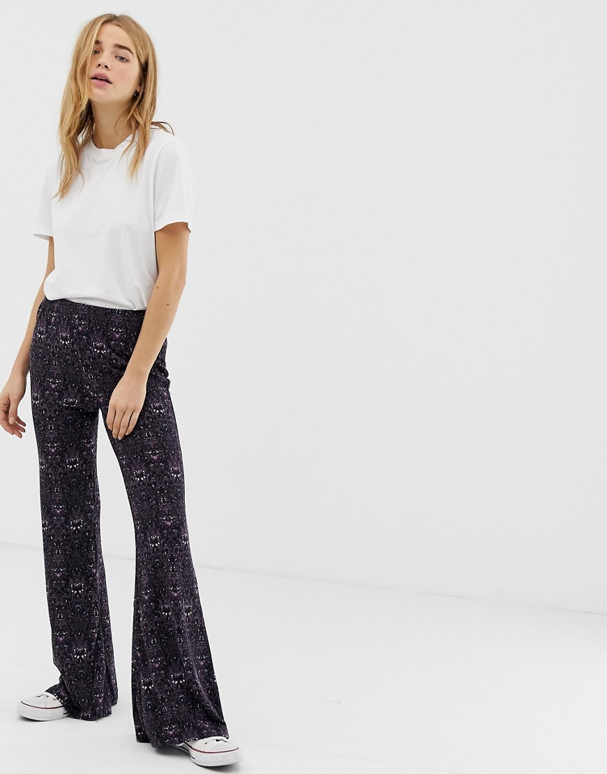 QED London flare trousers