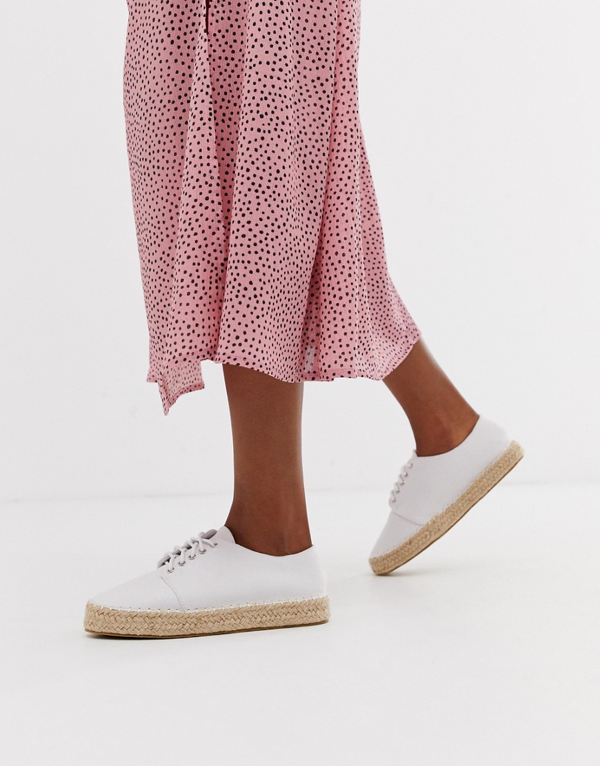 Truffle Collection lace up espadrille