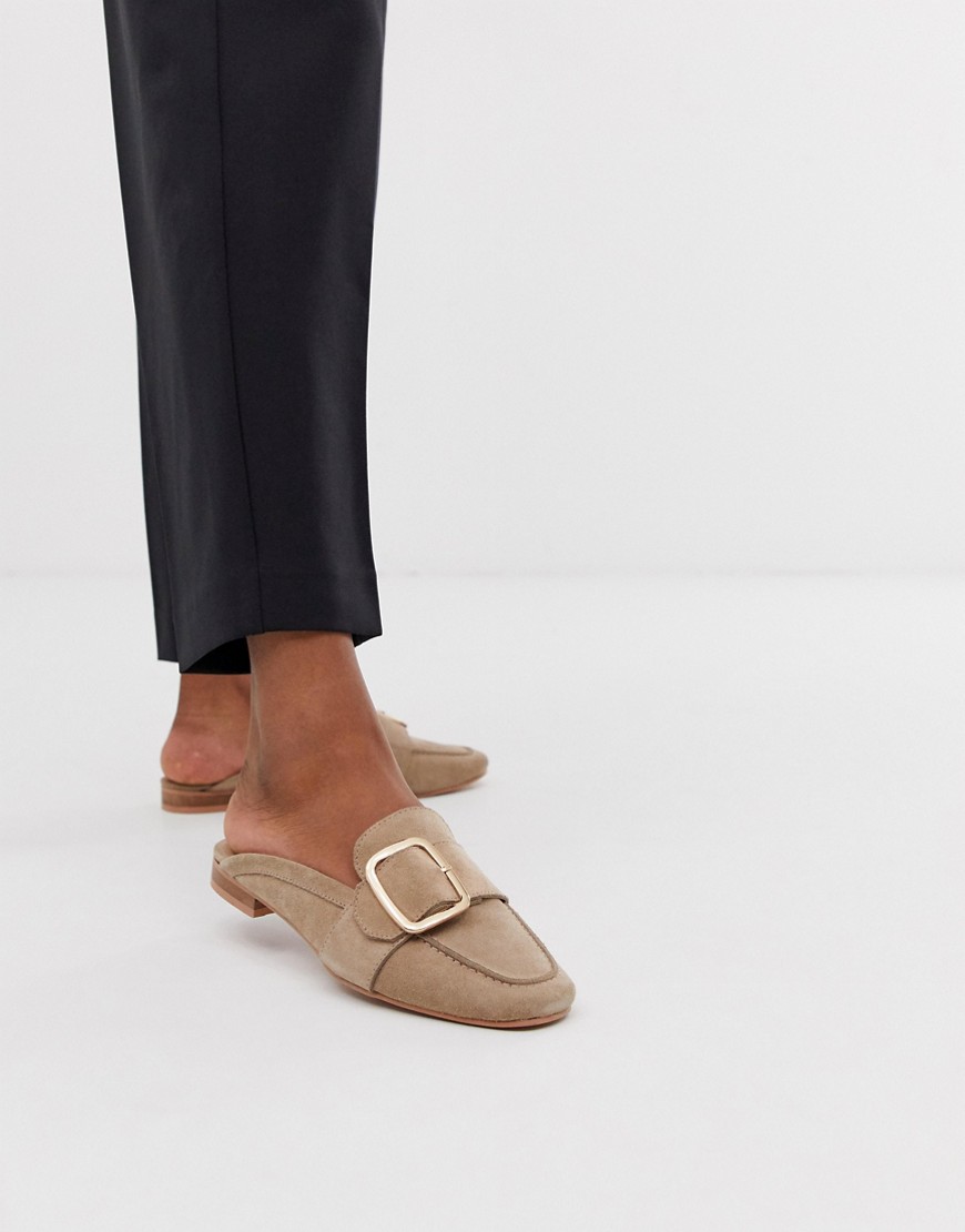 Park Lane leather mule loafers