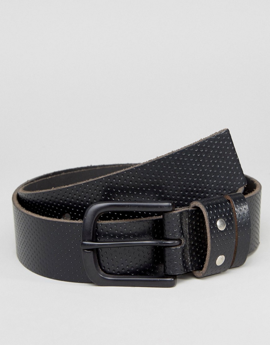 Systvm Perforated Leather Belt