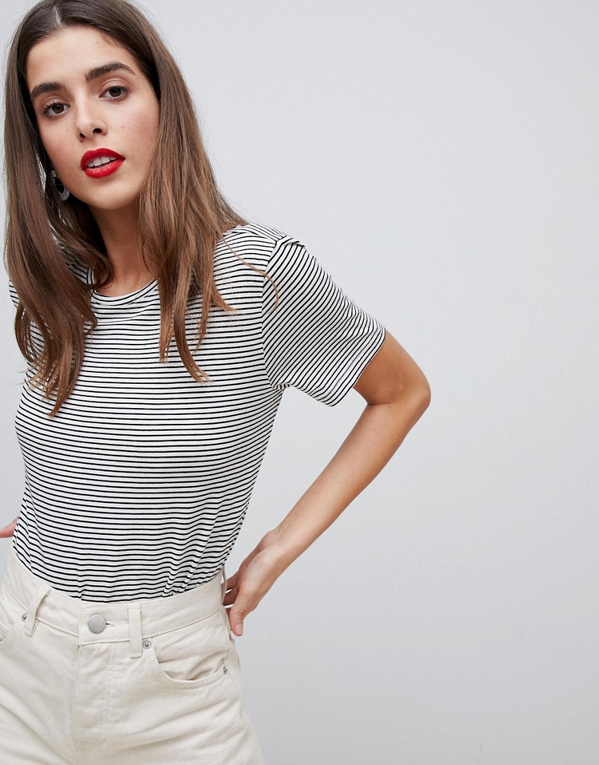 Brutal Sophie Bevæger sig ikke Vero Moda Aware Stripe T-shirt - Multi | ModeSens