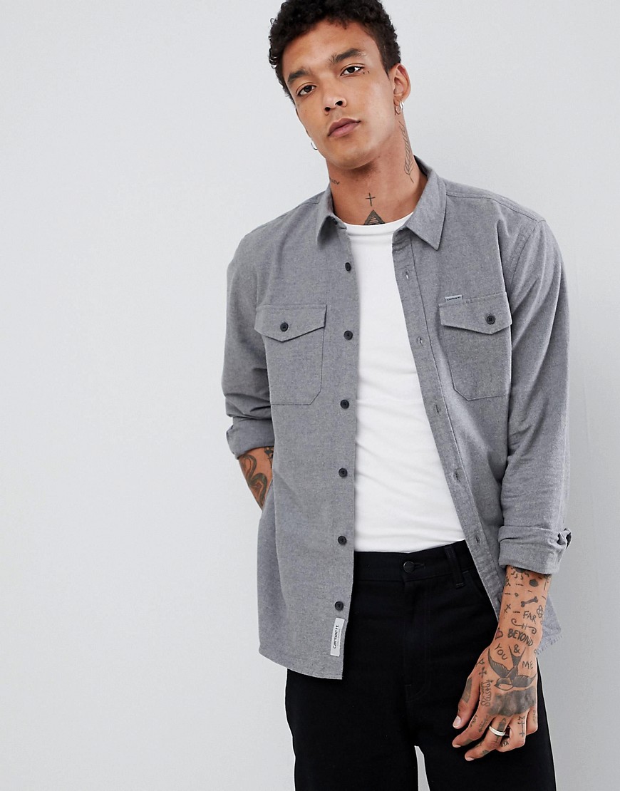 Carhartt WIP Vendor shirt in grey - Grey