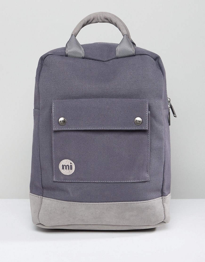 Mi-Pac Tote Backpack In Charcoal - Charcoal