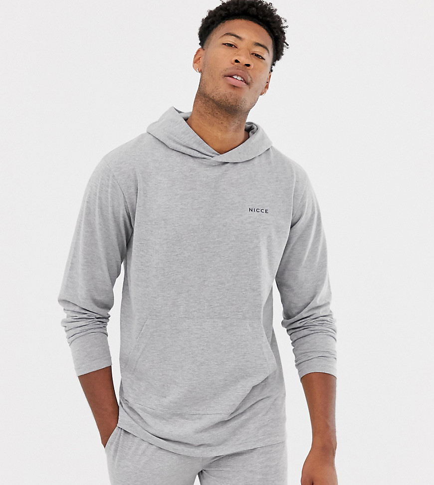 Nicce lounge hoodie in grey