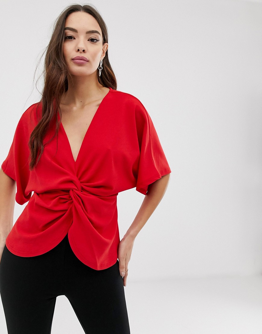 Girl In Mind twist front top