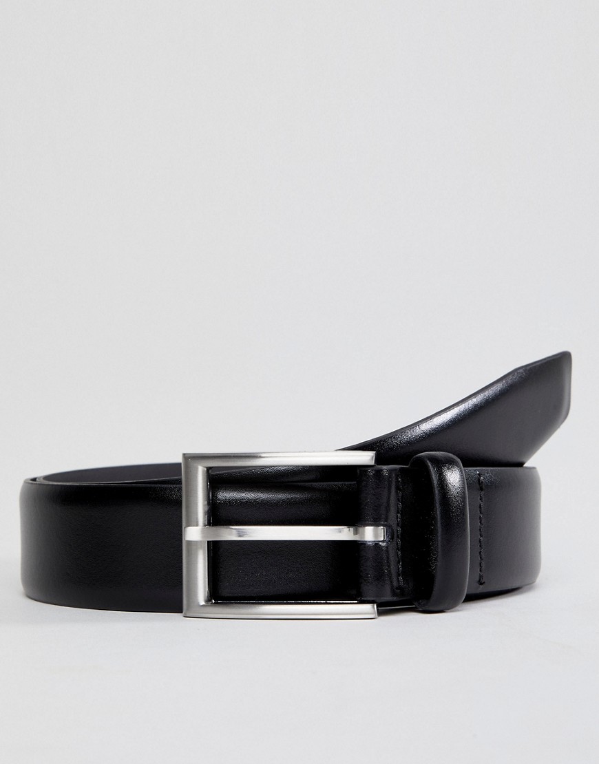 Esprit Leather Smart Belt - Black
