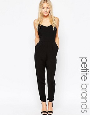 New Look Petite Strappy Jumpsuit