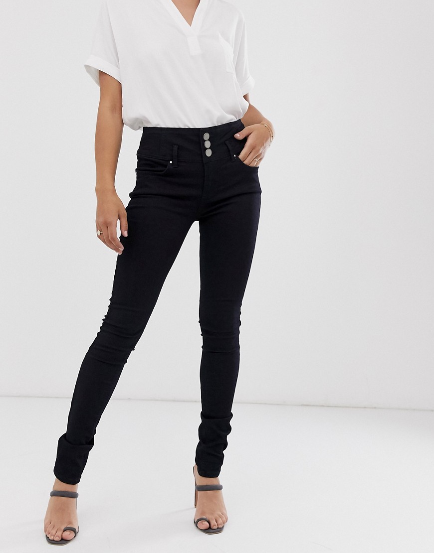 b.Young button front skinny jeans