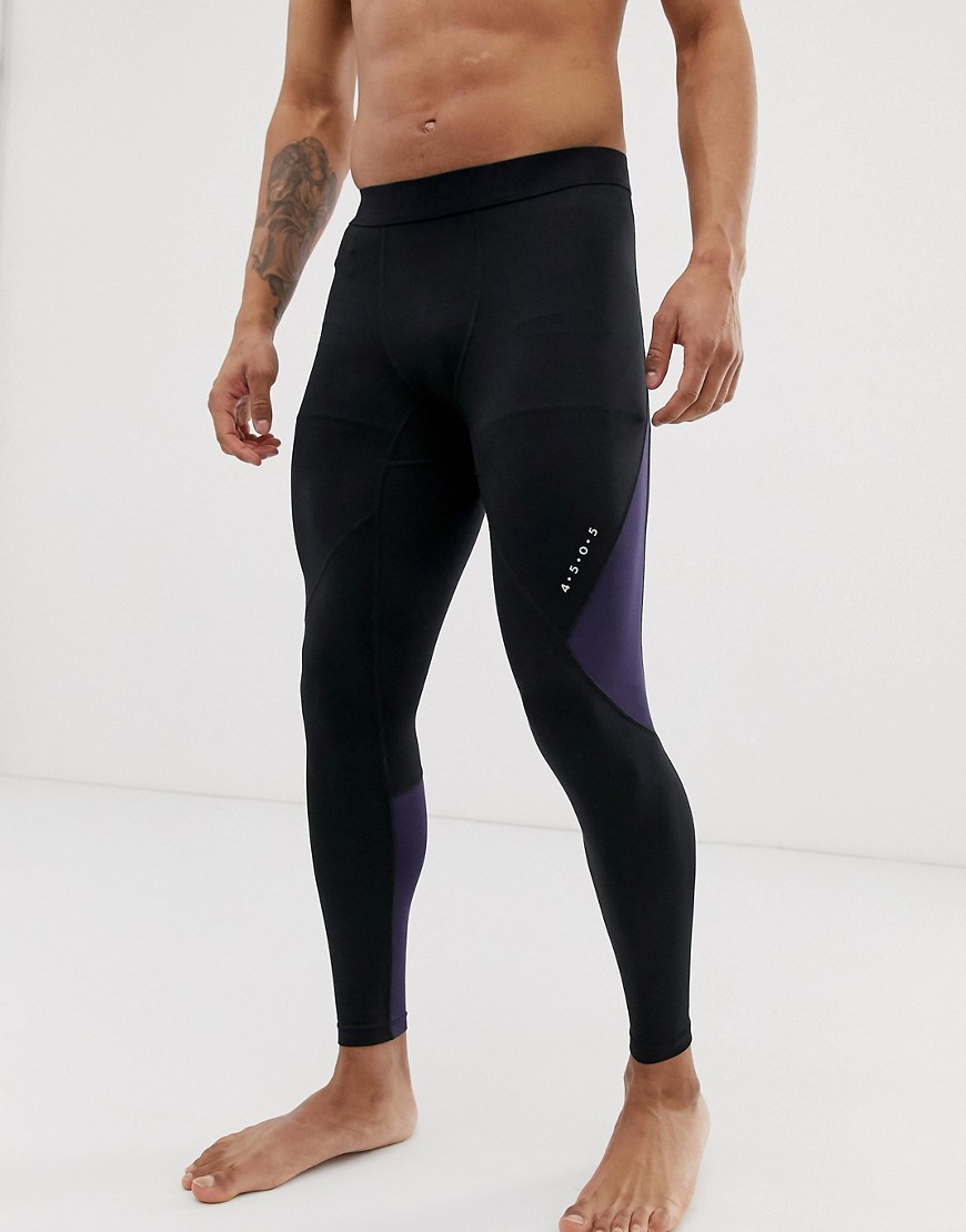 ASOS 4505 running tights with contrast panels in quick dry