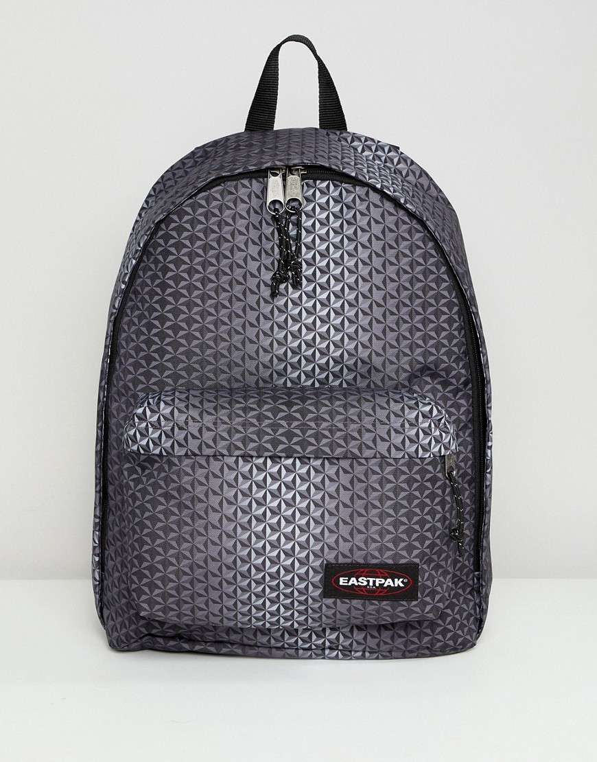Eastpak Out Of Office geo print backpack 27L