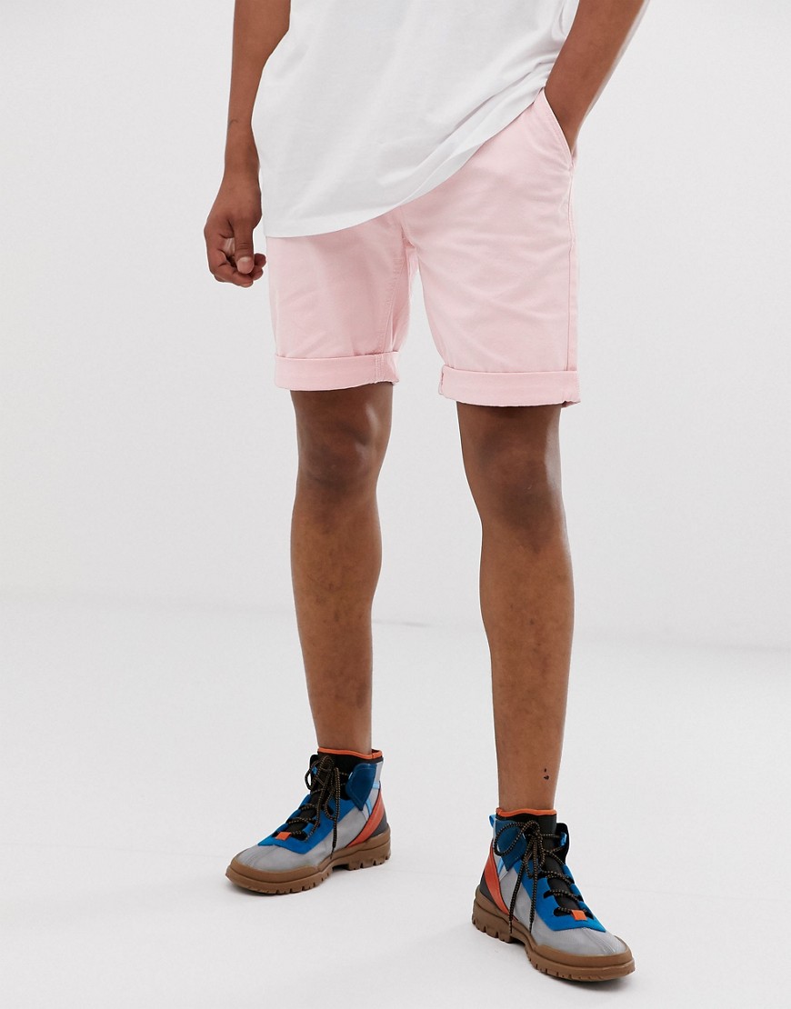 Tommy Jeans essential chino short in peach