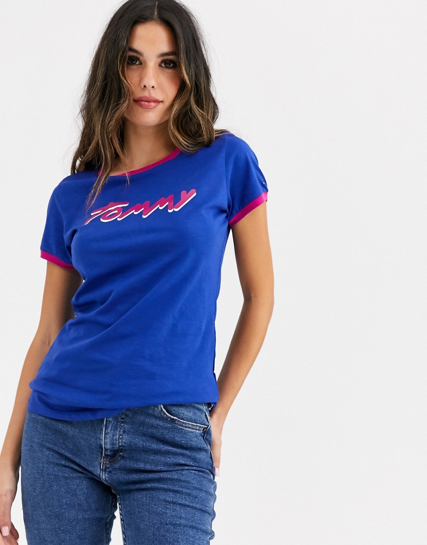 Tommy Hilfiger lounge T-shirt in midnight blue