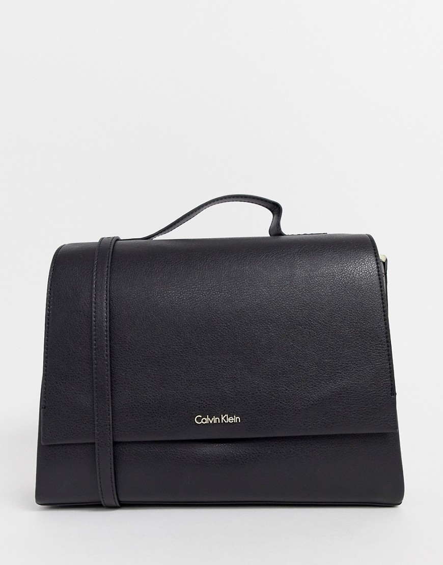Calvin Klein top handle satchel bag