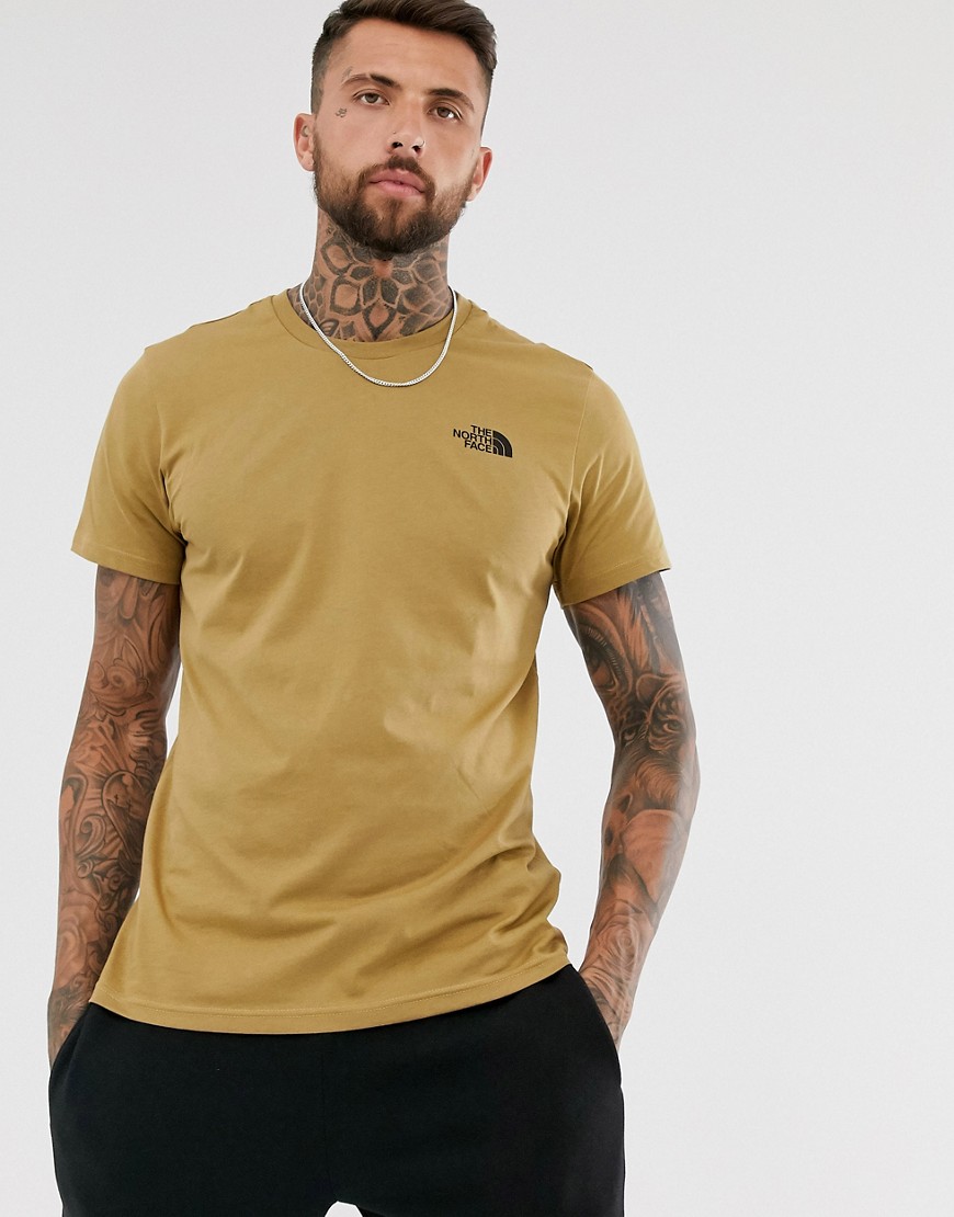 The North Face Simple Dome t-shirt in khaki
