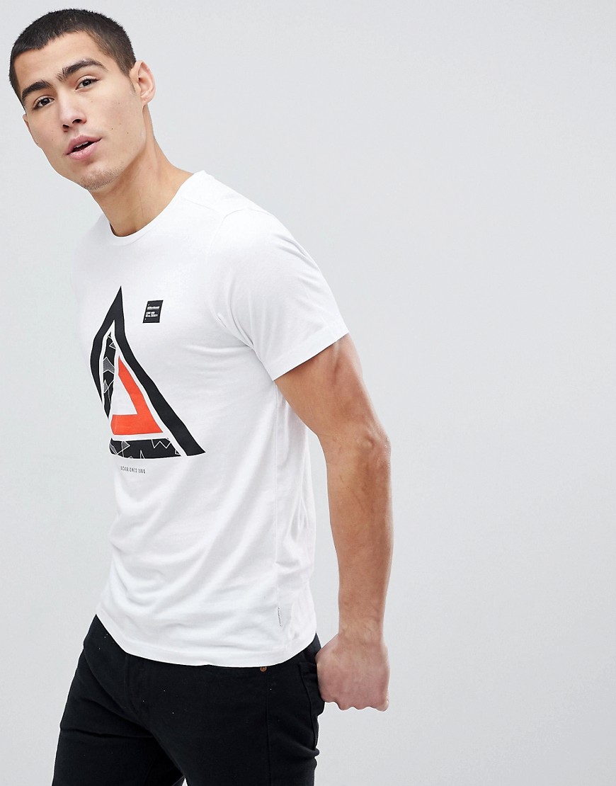 Jack & Jones Core T-Shirt With Graphic - White