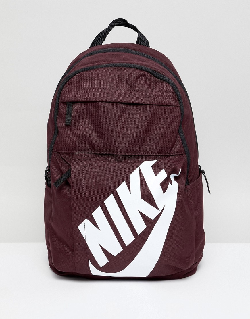 Nike Elemental Backpack In Burgundy BA5381-652