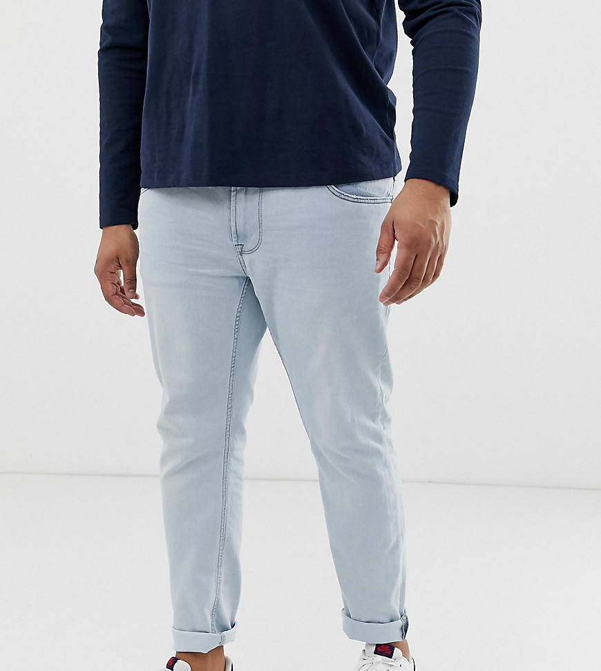 Only & Sons skinny light wash jeans