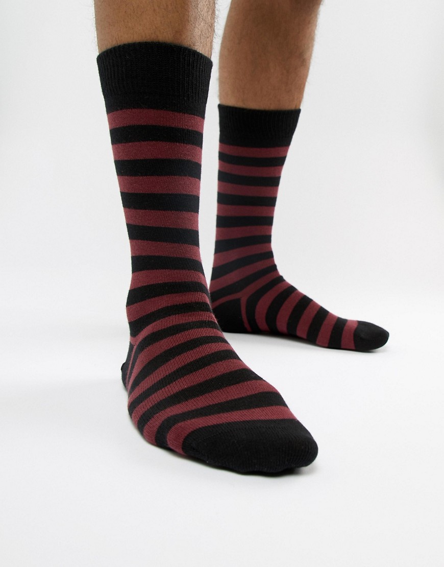 Dr Martens Stripe Socks - Red