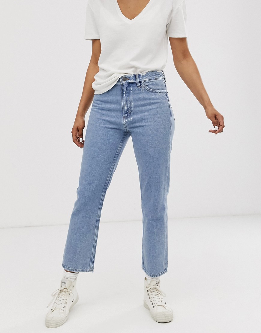 MiH Jeans straight leg jeans in blue