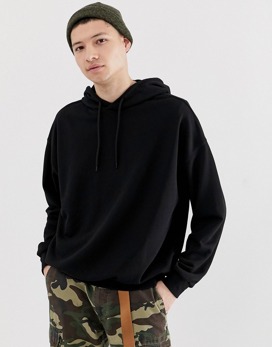 Cheap Monday hoodie in black