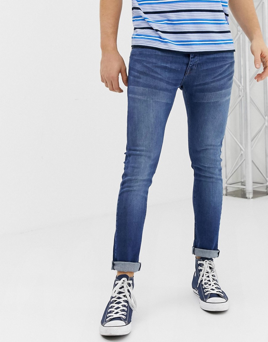 Loyalty & Faith super skinny fit jeans in midwash blue