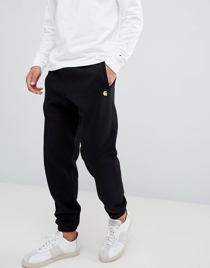 Carhartt WIP Chase joggers in black