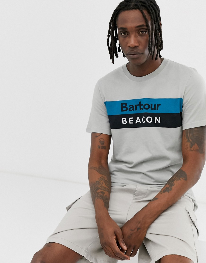 Barbour Beacon Wray t-shirt in grey